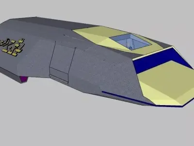 SQ271 Pegasus-S - Space shuttle class Free 3D print model