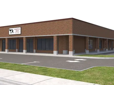 Retail-167 Retail Store 3D model