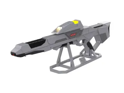 Type 3A Phaser Star Trek First Contact - Commercial - STL 3D print model