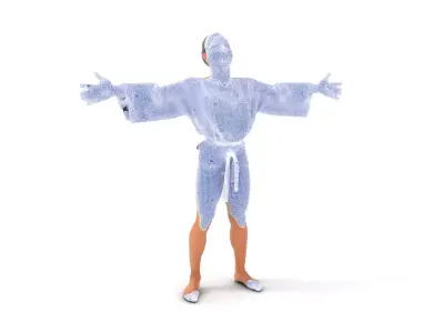 Karate Gi Enthusiast model pack Low-poly 3D model