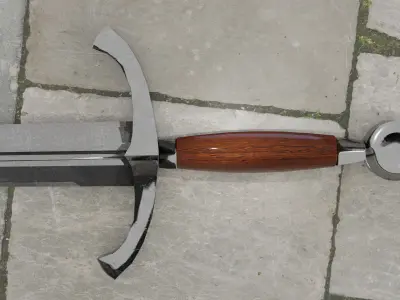 Sword from lord of rings Low-poly 3D model