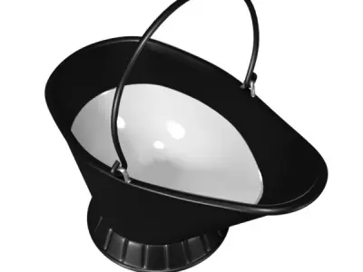 Antique Milk Pail  3D model