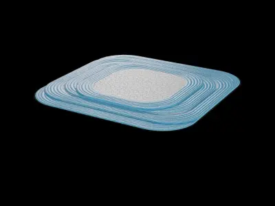Animal accessories Pet Training Pads Low-poly 3D model