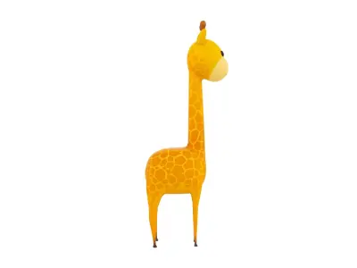 Character003 Giraffe 3D model