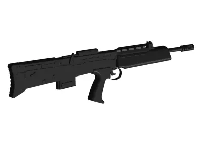 SA80 rifle 3D model buy