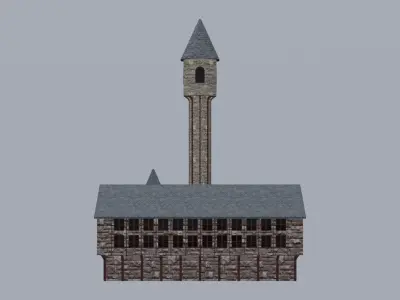 Village Buildings Collection  3D model