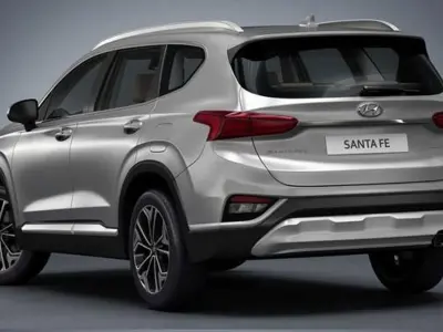 2019 Hyundai Santa 3D model