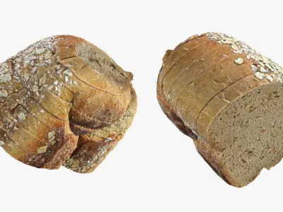 Sliced Bread Collection 3 3D model
