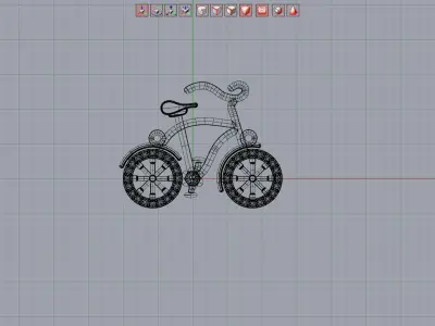 Bike Pendant Free 3D print model