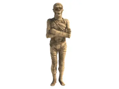 mummy Low-poly 3D model