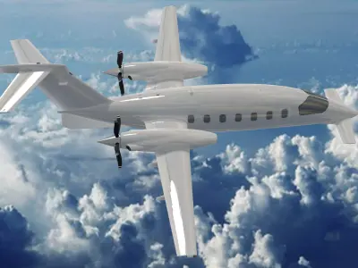 Avanti II 3D model