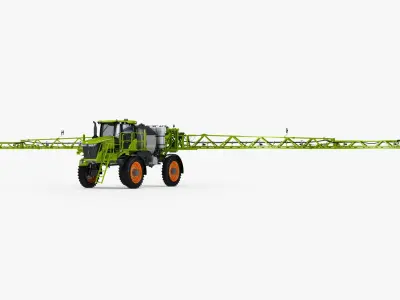 Tractor Sprayer 3D model