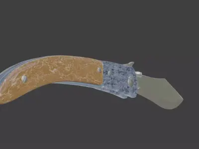 Navaja Knives Low-poly 3D model