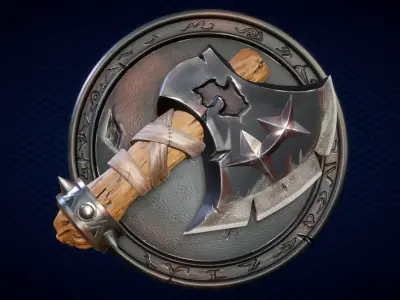 Axe Stylized 3D model