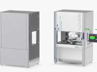  Bioprinter Poietis NGB-R Rigged for Maya 