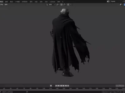 high quality of Doomsday warrior 3D model