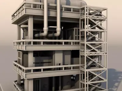 Factory for 3Dprint 3D print model