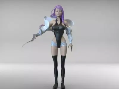 LUCY Cyberpunk 2077 Free 3D model