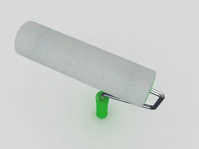 Paint Roller Brush 3D model