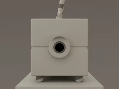 Robot Sci-Fi Future character AI 3D model