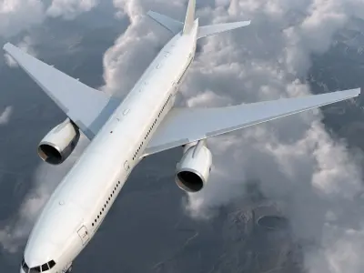 Boeing 777-200 Generic 3D model