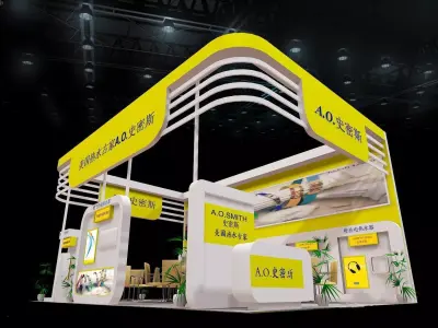 Exhibition - Area -6X9-3DMAX2011-08 3D model