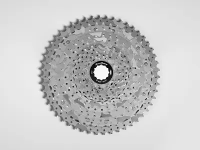 MTB Cassette steel Low-poly 3D model