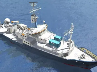 RV Knorr 3D model