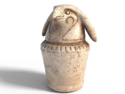 jar 10 Low-poly 3D model