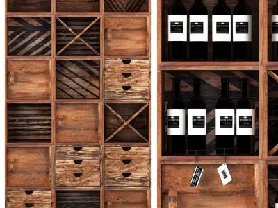 AMIEN and DELLACH Shelving 3D model