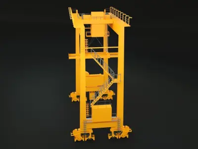Crane 3D Model   3D model