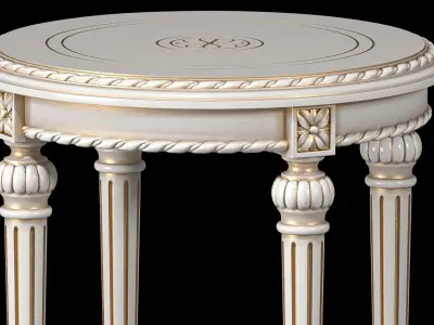 savio firmino side coffee table art m315 3D model