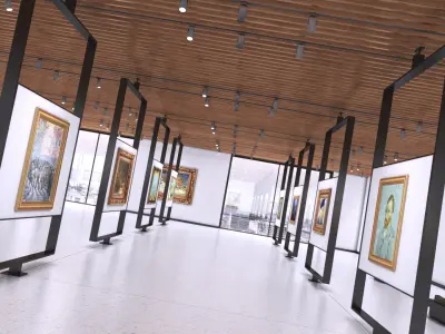 Art Gallery Collection 3 3D model