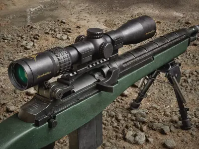 M14 DMR Rifle Low-poly 3D model