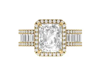 Wedding Ring  3D print model 398