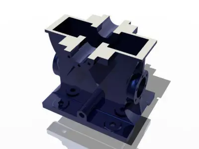 Gear case Free 3D model