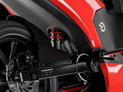 Electric Scooter GESITS 3D model