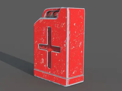 Jerry can 3D model purchase