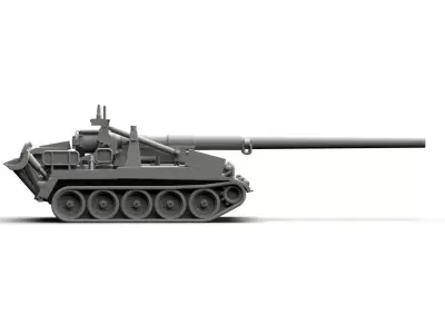  Artillery M107 self-propelled gun US 3D print model