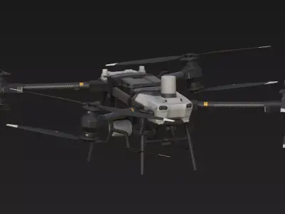 DJI FlyCart 30 3D model