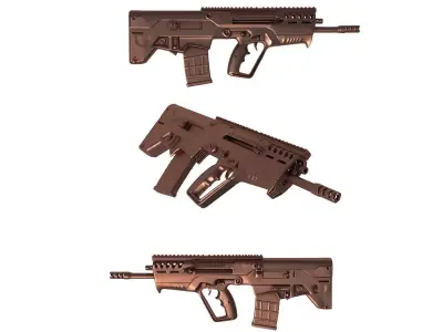 TAVOR 7  -  rifle 3D print model