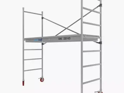 Scaffolding Low-poly 3D model purchase