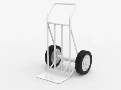 HANDCART 01-WHITE 3D model