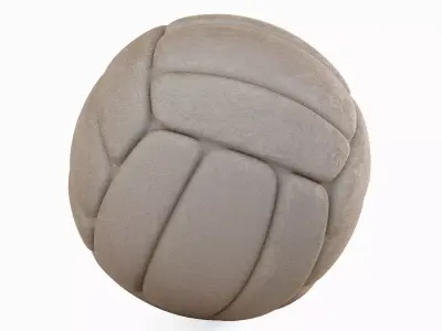 Old Leather Volleyball Ball Pack