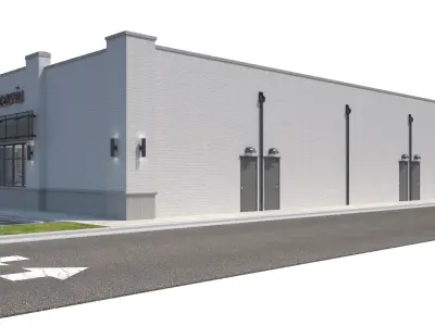 Retail-182 Retail Store 3D model