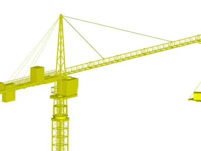  crane  3D model