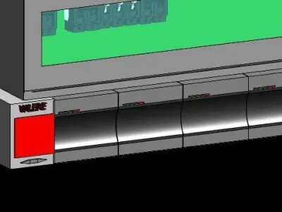 MODULO DE RECTIFICADORES VALERE  3D model