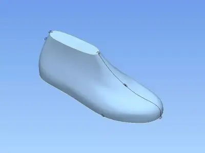 kids shoe last 3D model