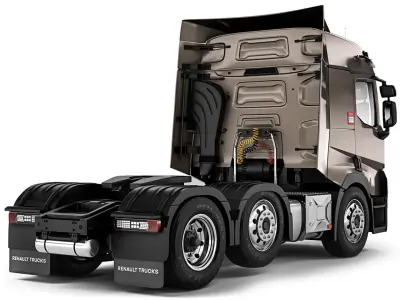 Renault T460 6x2 2015 3D model