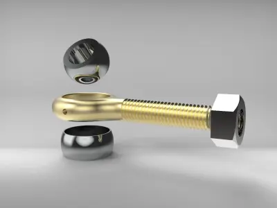 Rod end bearing  3D model